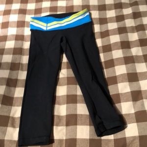 Lulu lemon wunder under crops size 6